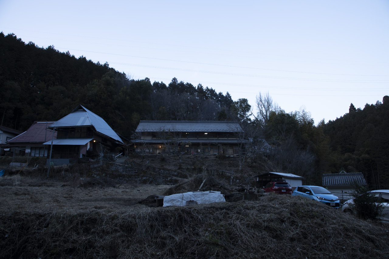北小田の夕暮れ